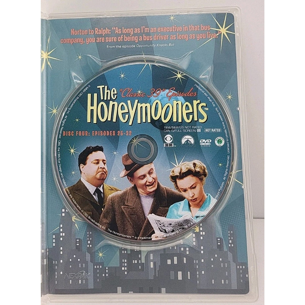 The Honeymooners DVD Disc Four: Episodes 25-32