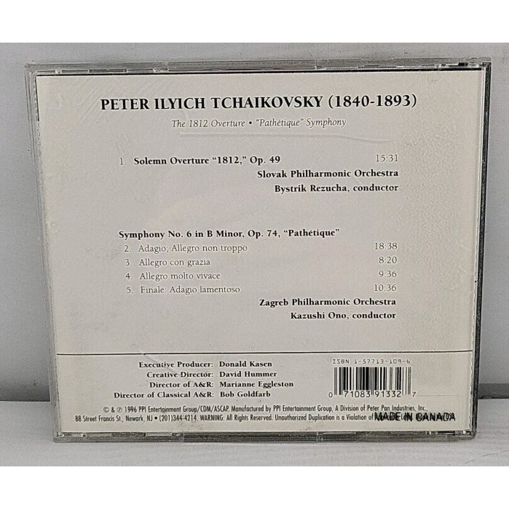 1812 Ovt/Sym 6 by P.I. Tchaikovsky (CD, 1997)