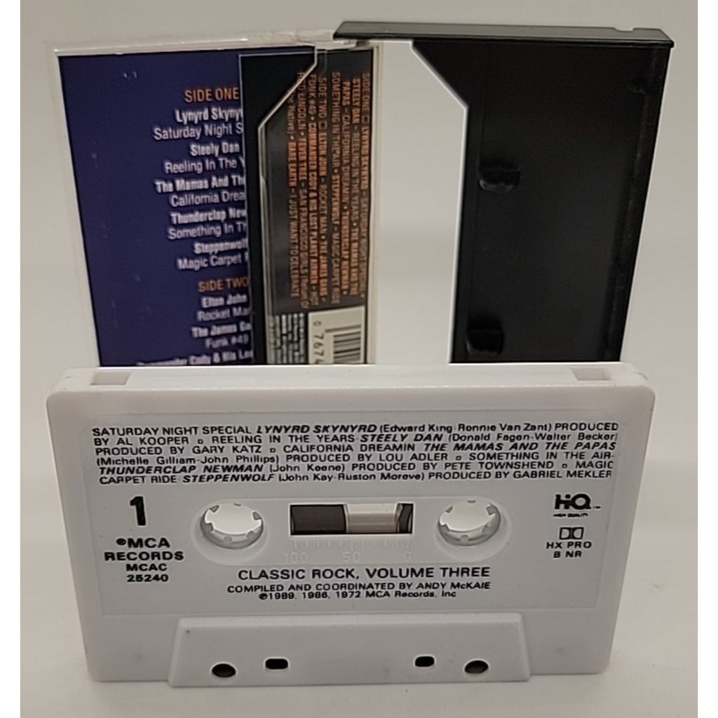 Classic Rock Volume Three (Cassette)
