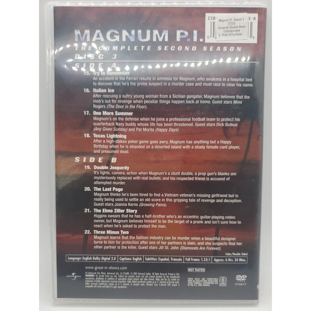 Magnum P.I.: Complete Second Season (DVD)