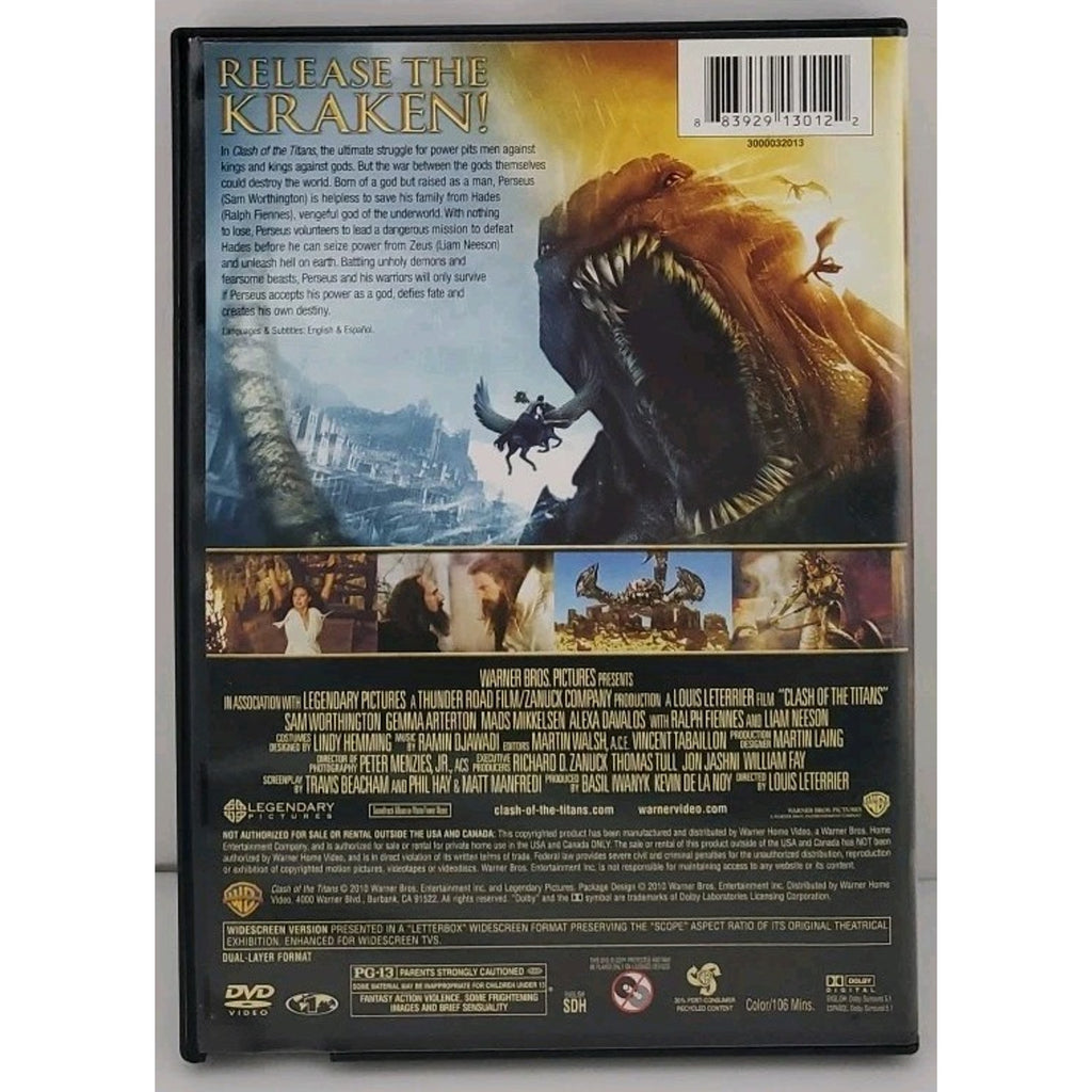 Clash of the Titans (DVD) *Rental Case*