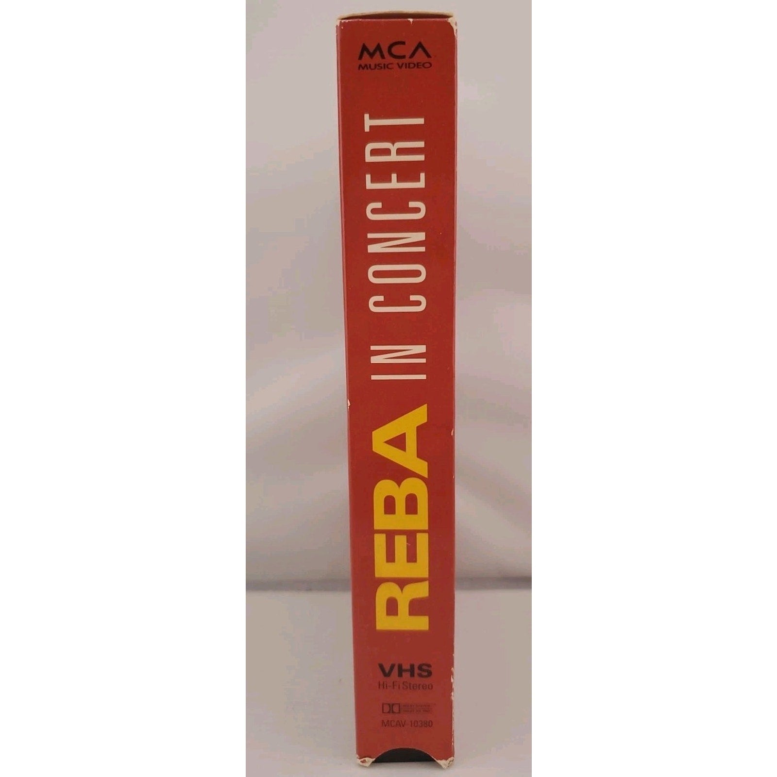 Reba in Concert by Reba McEntire (VHS, Aug-1991, MCA Music Video)