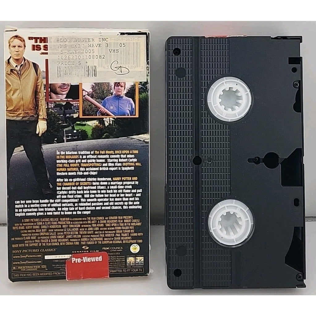 Once Upon a Time in the Midlands (VHS, 2004)