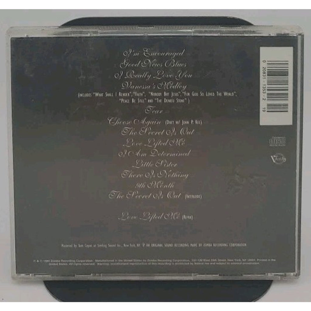 Secret Is Out by Vanessa Bell Armstrong (CD, 1995)