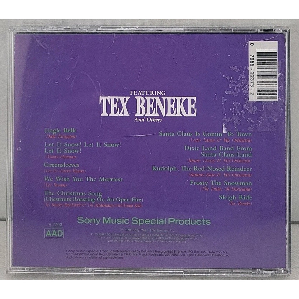 Tex Beneke and Others - Christmas Swing (Music CD, 1991, Sony)