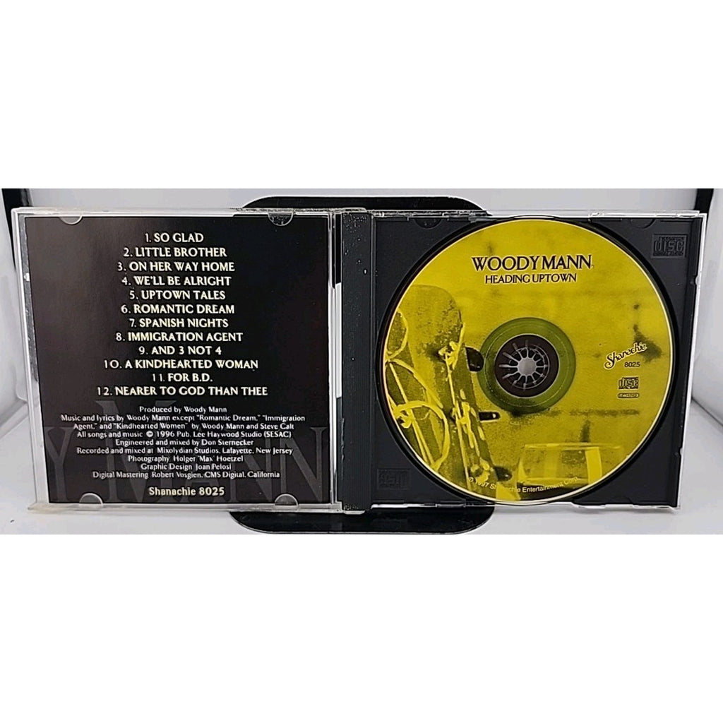 Woody Mann - Heading Uptown (CD, Mar-1997, Shanachie)