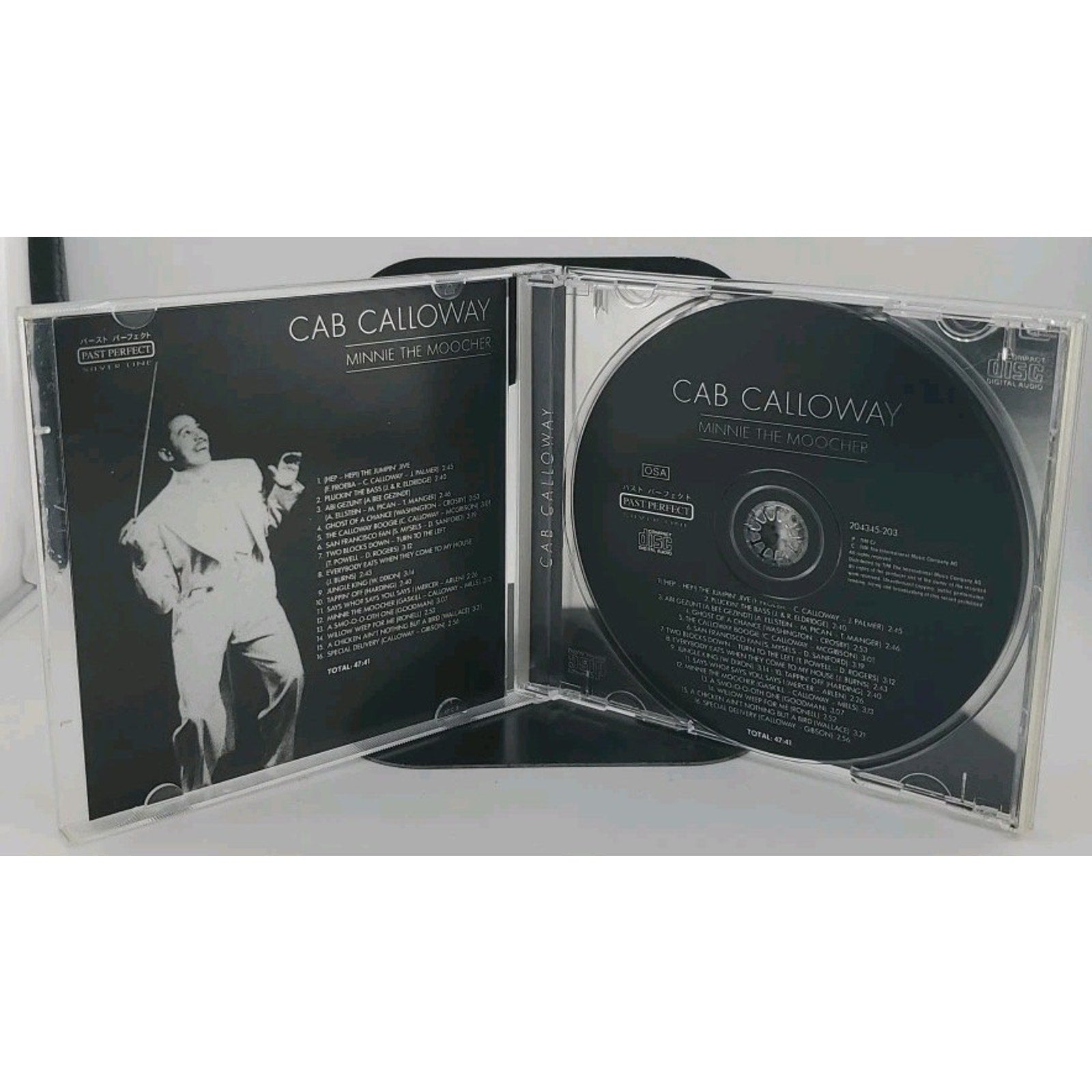 Minnie The Moocher by Cab Calloway (CD, Import, 2000, Past Perfect Silver Line)