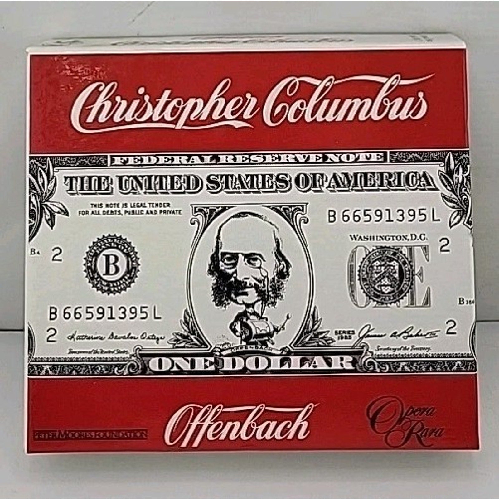Offenbach Christopher Columbus Opera Rara ( 2 CD Box Set) Peter Moores