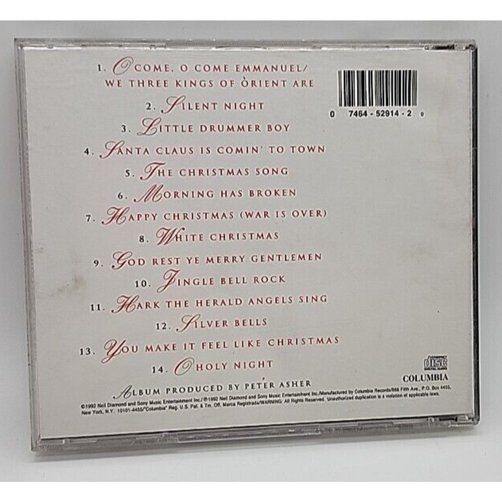 The Christmas Album by Neil Diamond (CD, Sep-2001, Columbia (USA))
