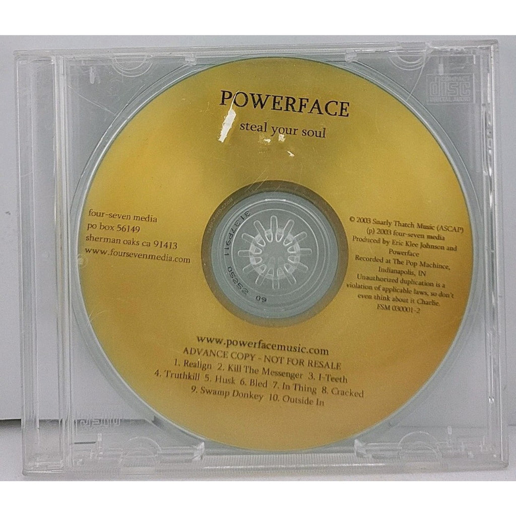 Powerface Steal Your Soul CD