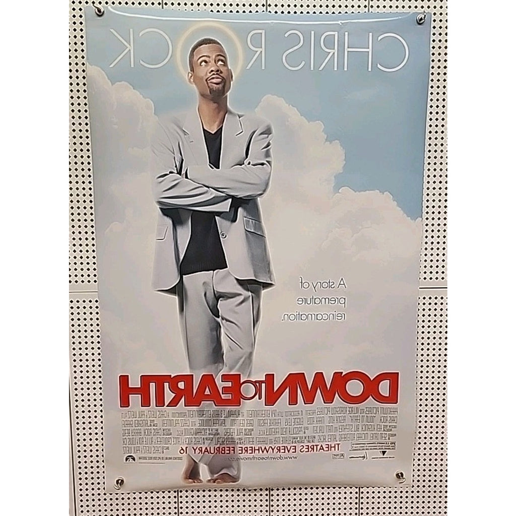 Down to Earth (Final) Movie Theater Poster 27x40 Double Sided