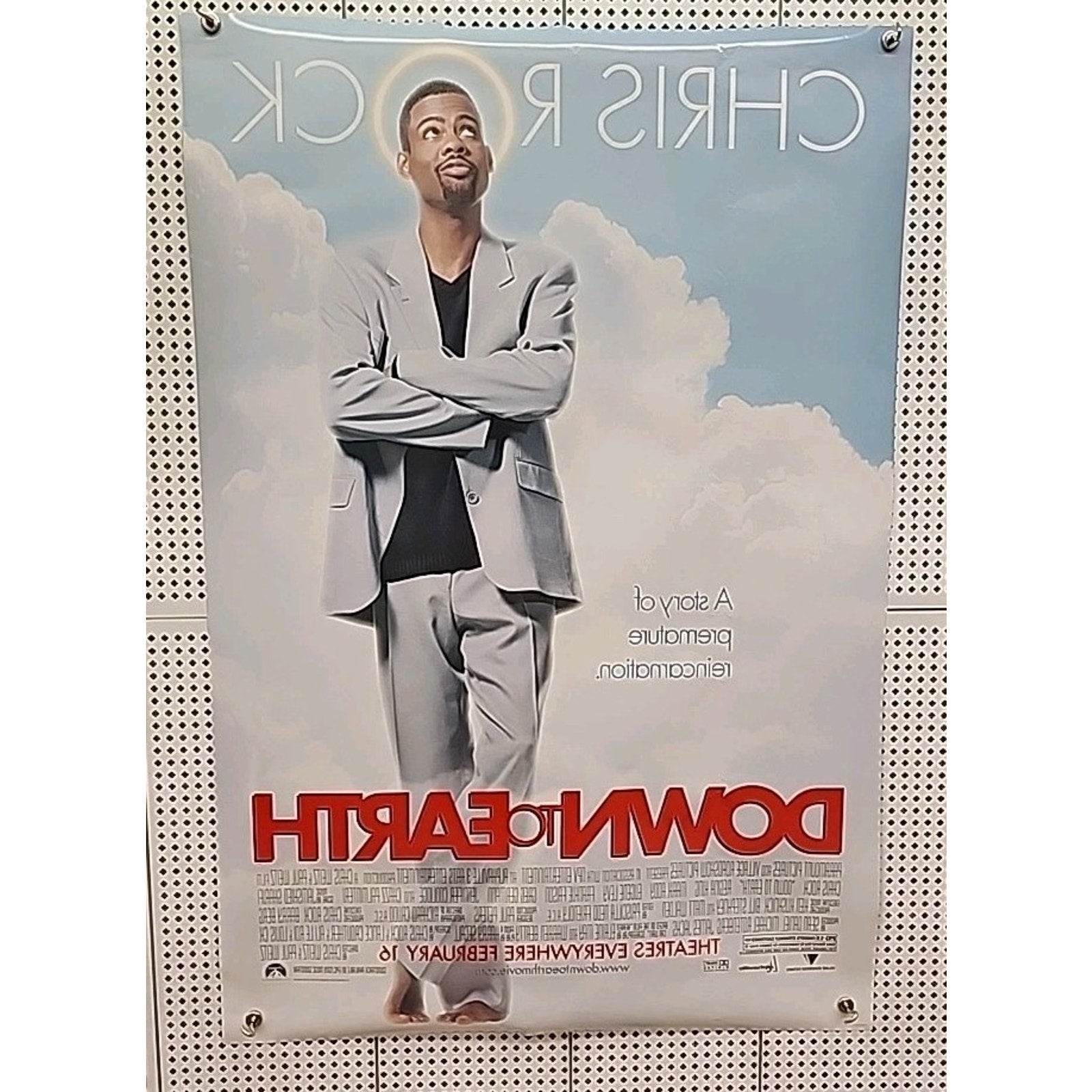 Down to Earth (Final) Movie Theater Poster 27x40 Double Sided