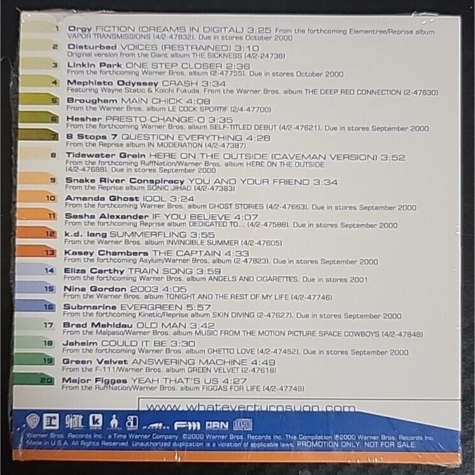 Whateverturnsuon Vol. 5 CD