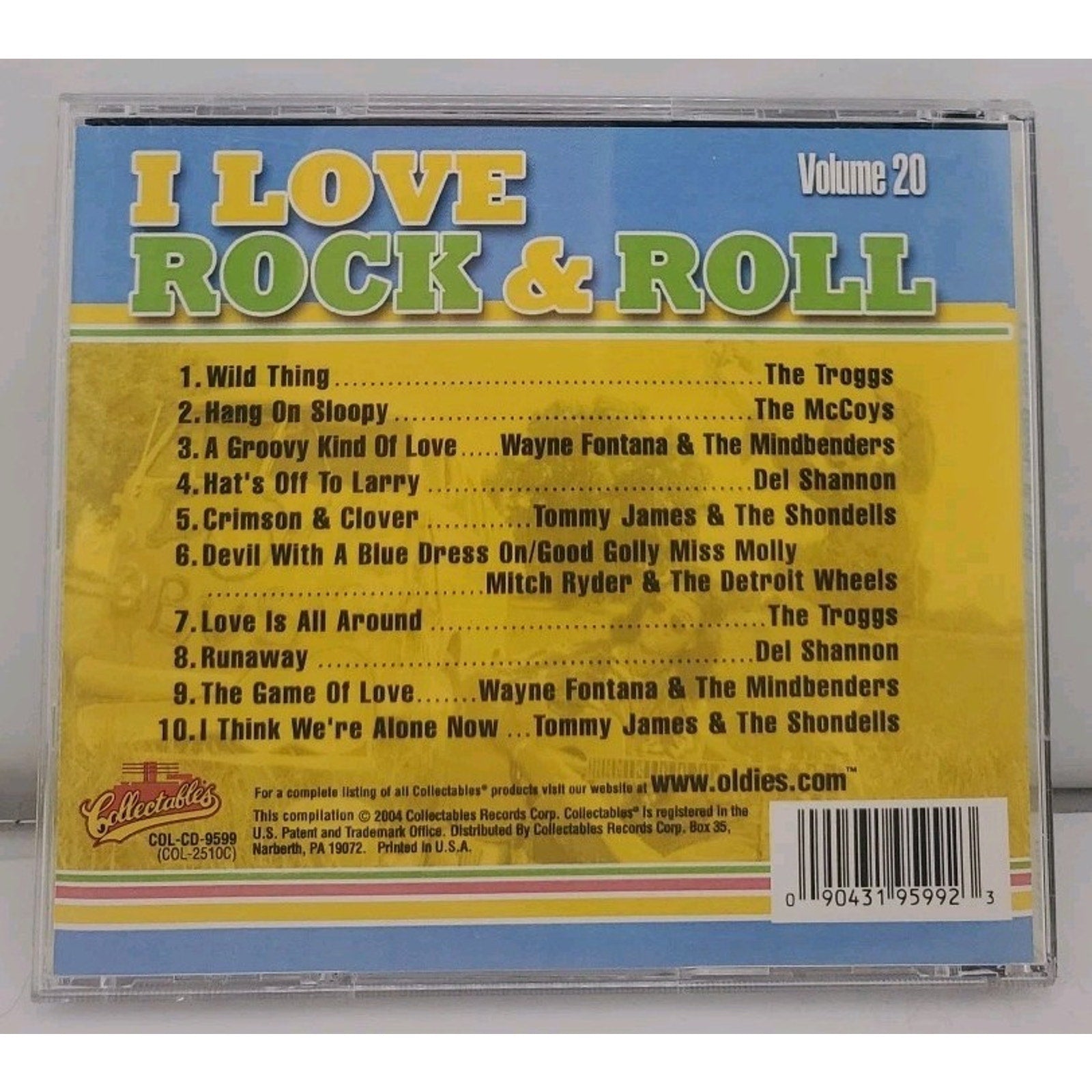 I Love Rock N Roll, Vol. 20 by Various (CD, 2004)