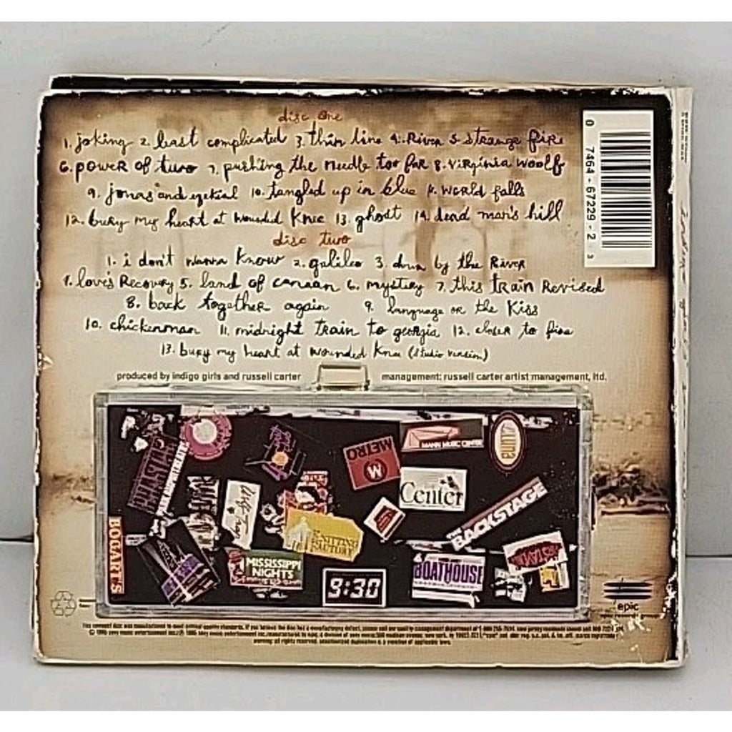 1200 Curfews by Indigo Girls (CD, 1995)