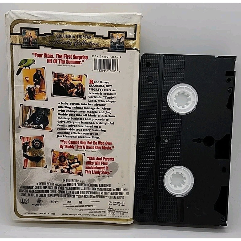 Buddy (VHS, 1998, Clam Shell Case)