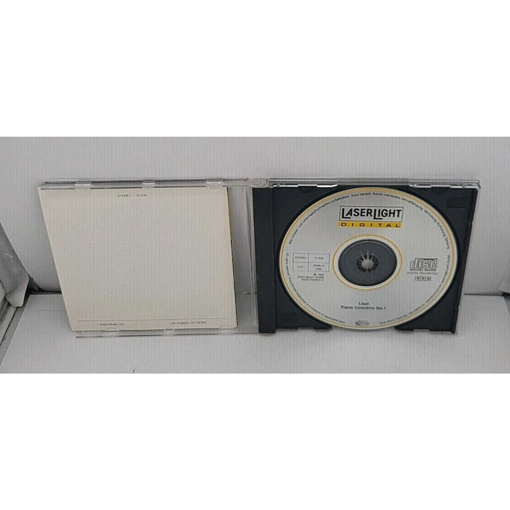 Lizst: Piano Concerto 1/ Wanderer Fantasy - Music CD - - 1990-01-23 - Delta -
