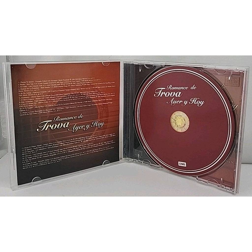 Romance De Trova CD - Ayer Y Hoy