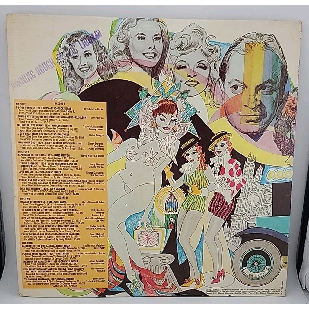 Those Wonderful Thirties The Stars of Hollywood's Golden Era (2 Record Albums)