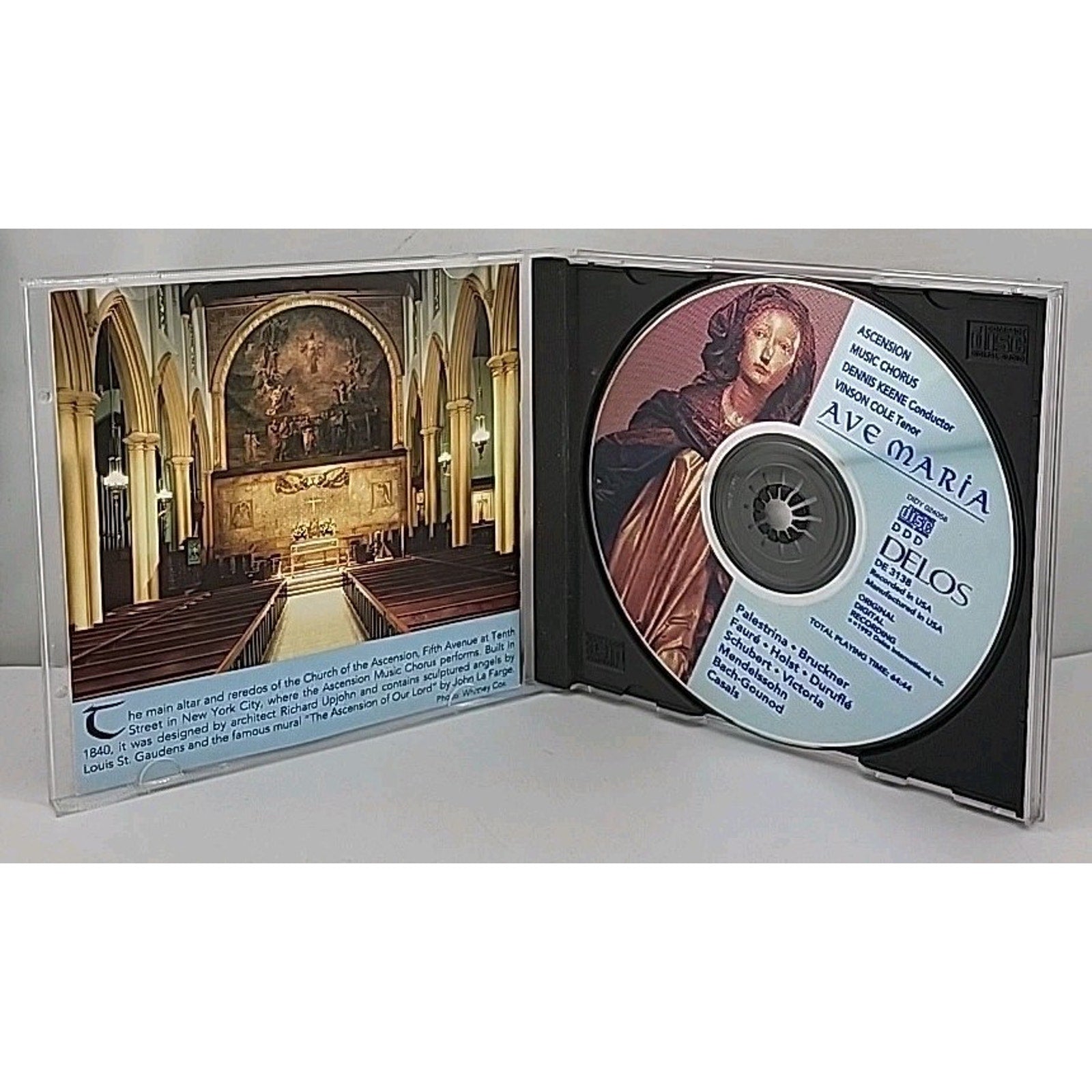 Ascension Music Chorus: Ave Maria; Dennis Keene, Vinson Cole (CD, 1993)