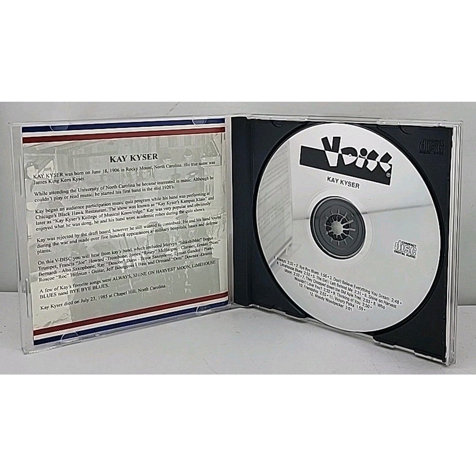 The V-Disc Recordings by Kay Kyser (CD, May-1999, Collectors' Choice Music)