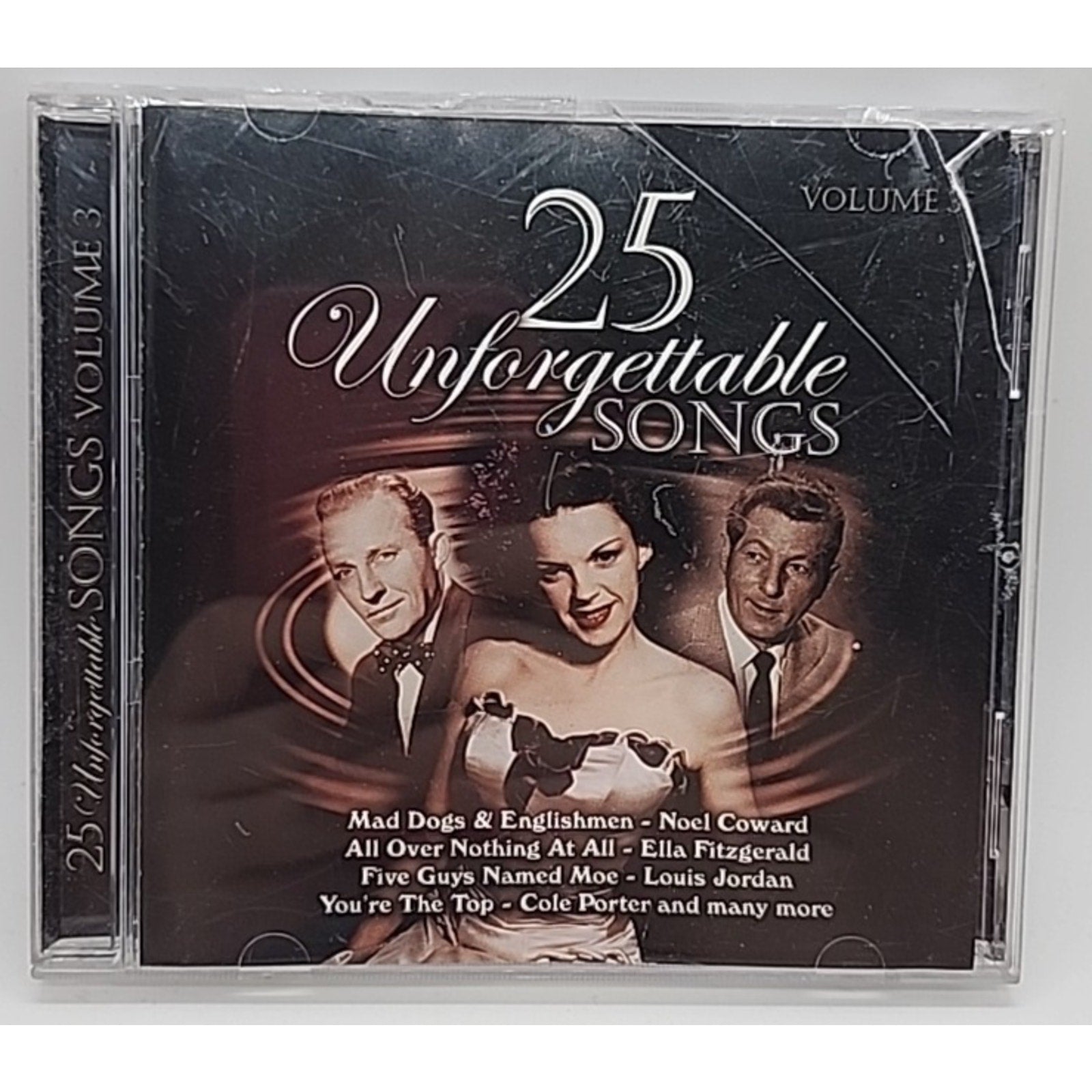Judy Garland Ella Fitzgerald Cole Porter 25 Unforgettable Songs Volume 3 CD