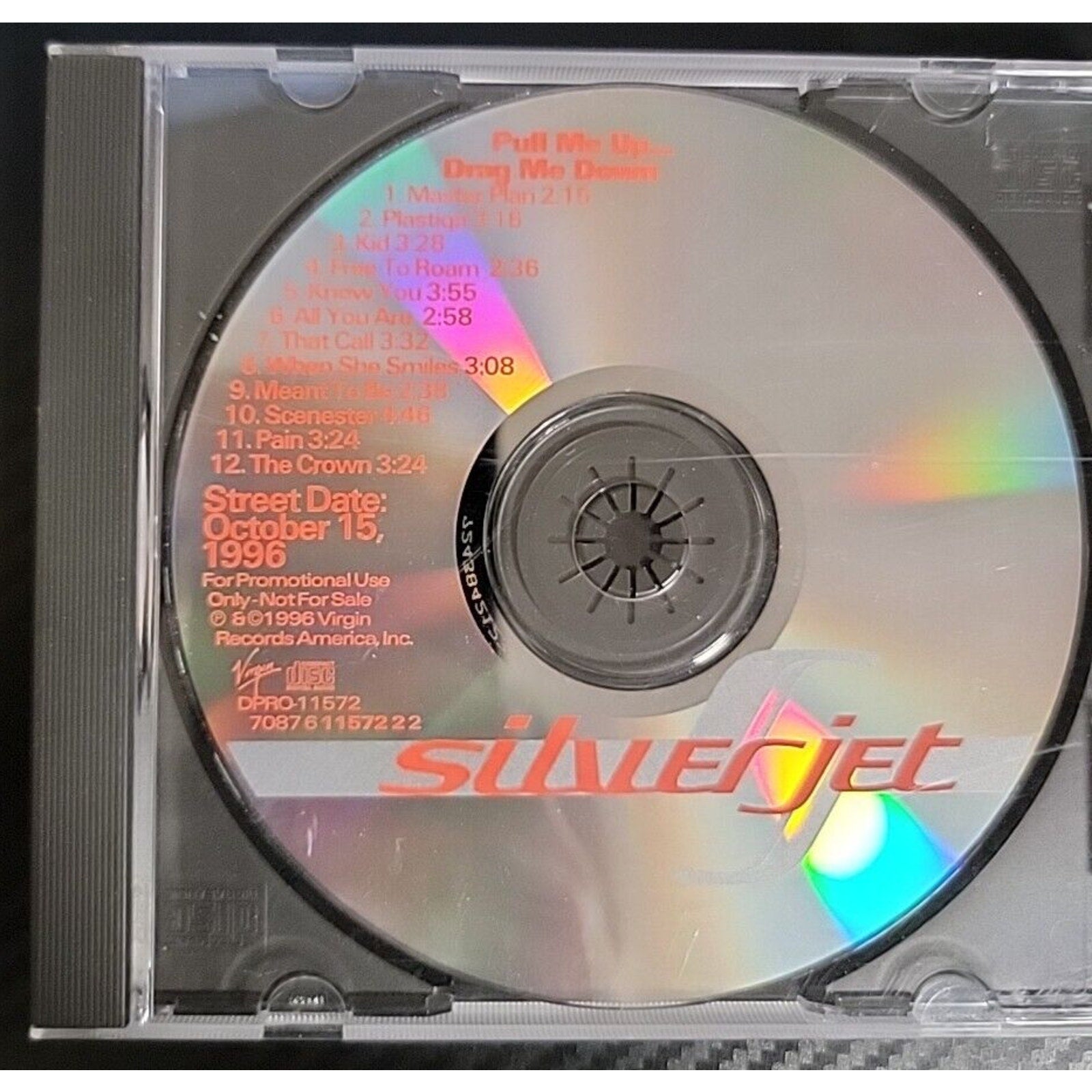 Silver Jet Pull Me Up... Drag Me Down PROMO (CD)