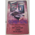 Pet Sematary, Carrie, And Night Shift By Stephen King Box Set