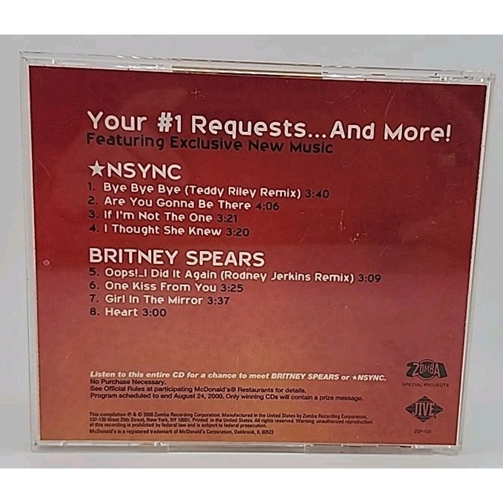 (CD Album Nsync & Britney Spears, 8 Tracks) - Music - Nsync & Britney Spears