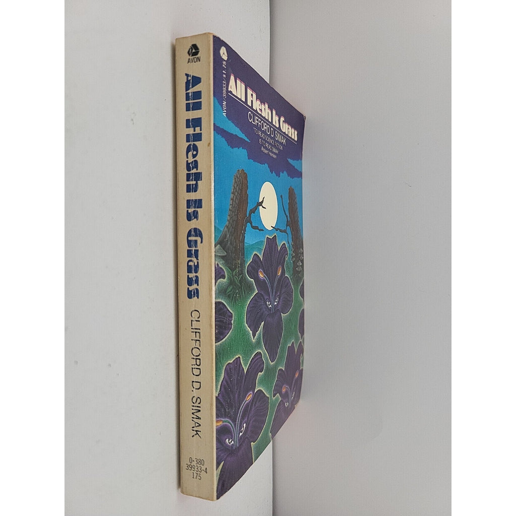 Clifford D. Simak, All Flesh is Grass, first Avon paperback edition 1978 Sci-fi