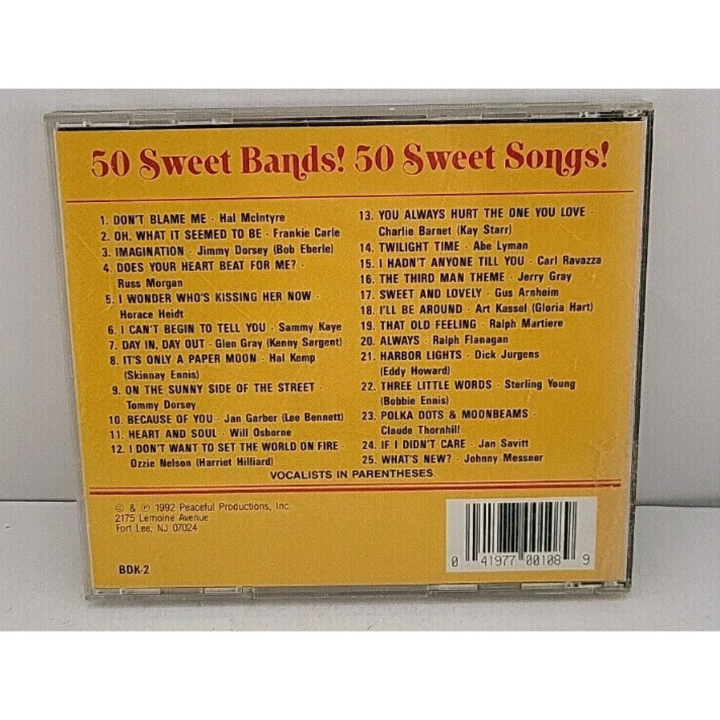 50 Sweet Bands! 50 Sweet Songs! Music CD