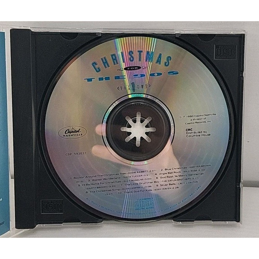 Christmas For The 90's Volume 1 CD 1990 Country Tanya Tucker Lacy J Dalton
