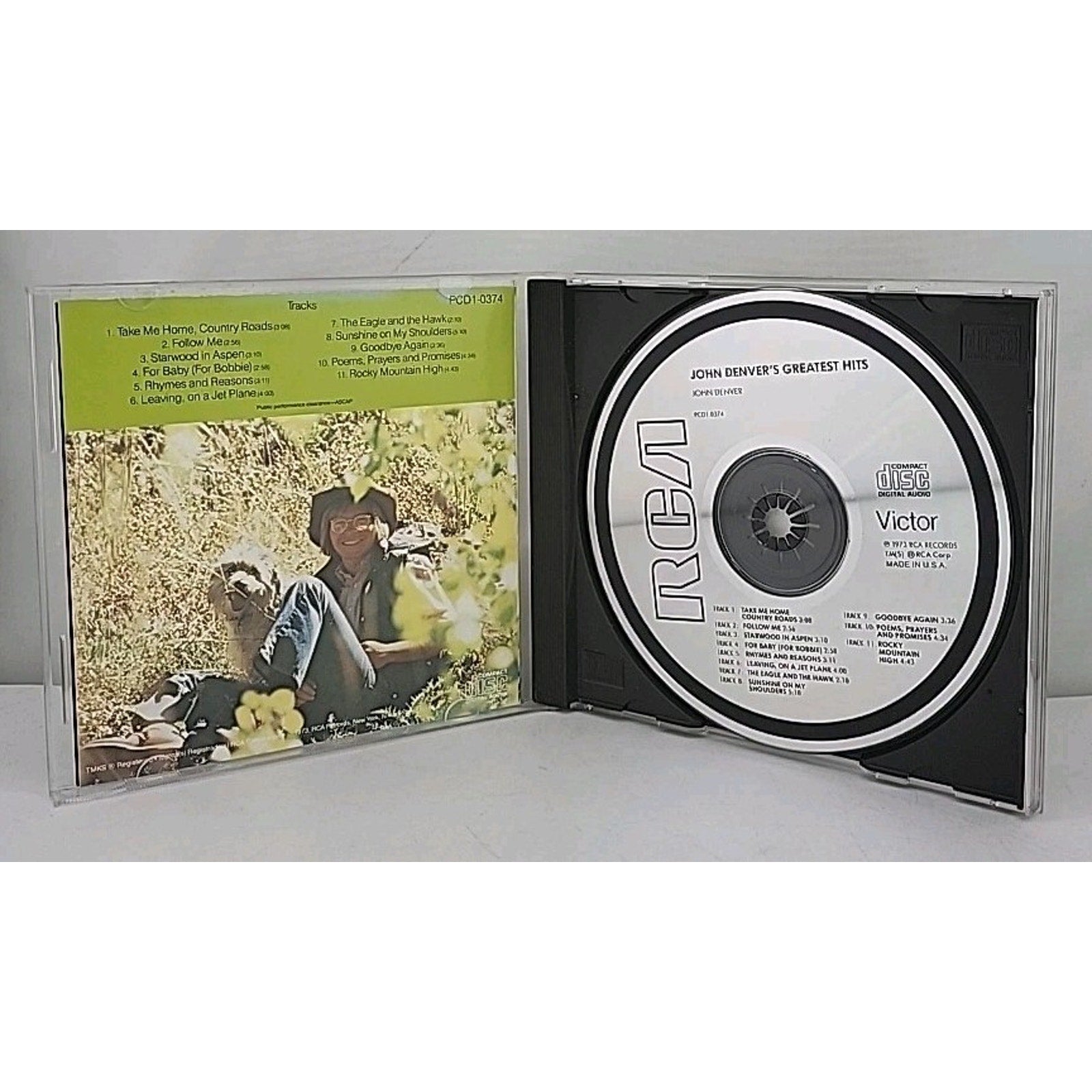 Greatest Hits by John Denver (CD, 1990)