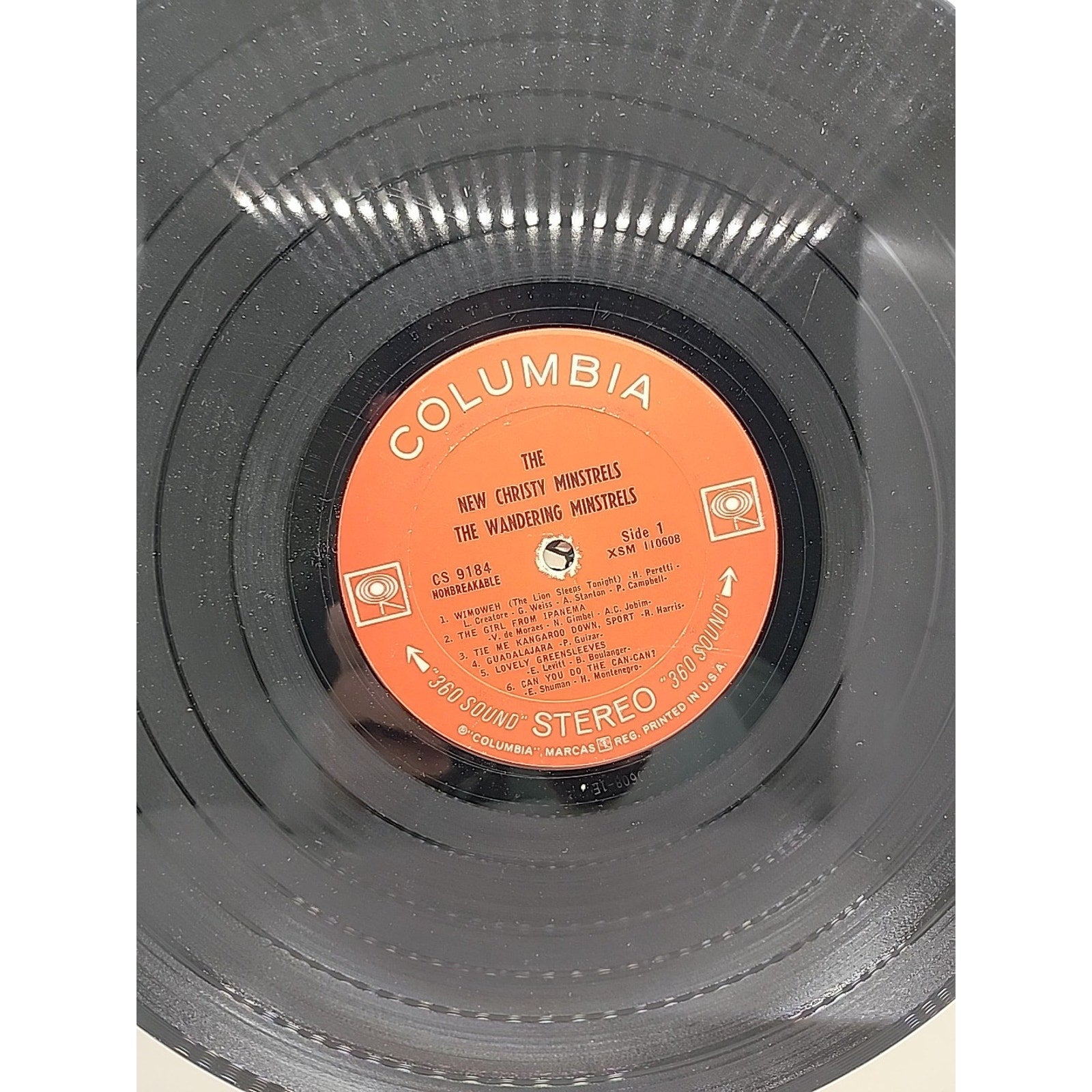 The New Christy Minstrels: The Wandering Minstrels 12" 33 RPM (Record)