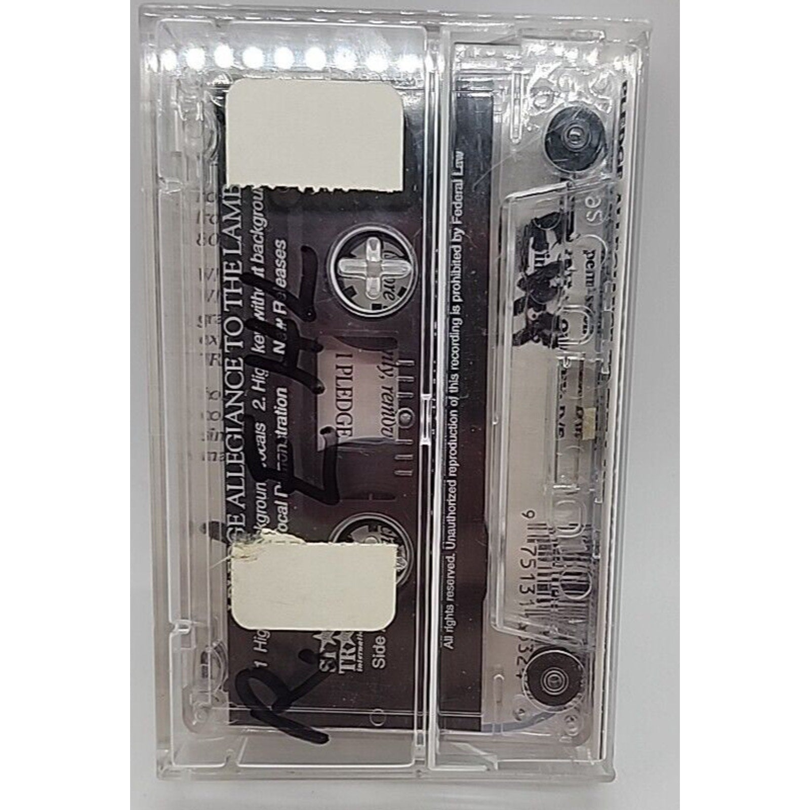 Star Trax International I Pledge Allegiance To The Lamb (Cassette)