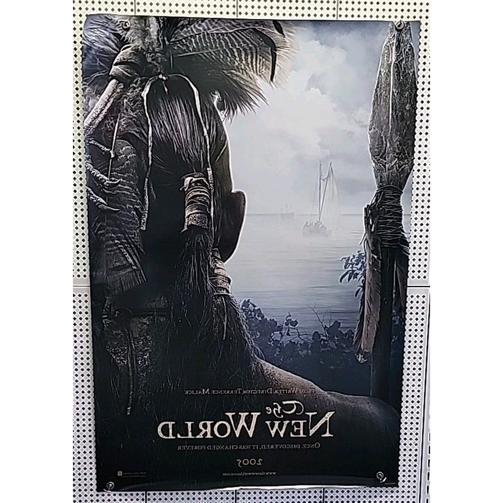 The New World Movie Poster 2 Sided Original 27x40 Colin Farrell