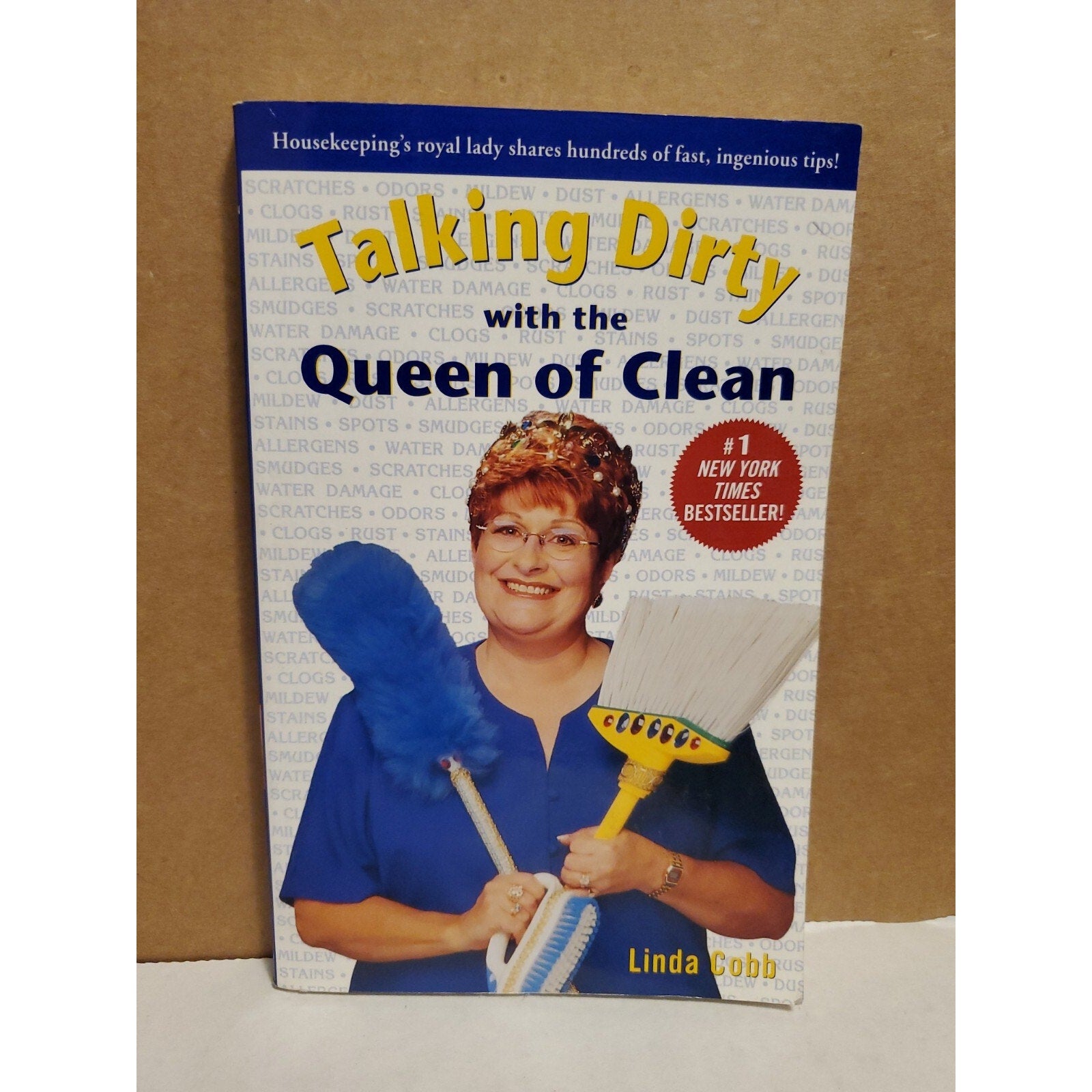 Talking Dirty With the Queen of Clean by Linda C. Cobb Paperback Book