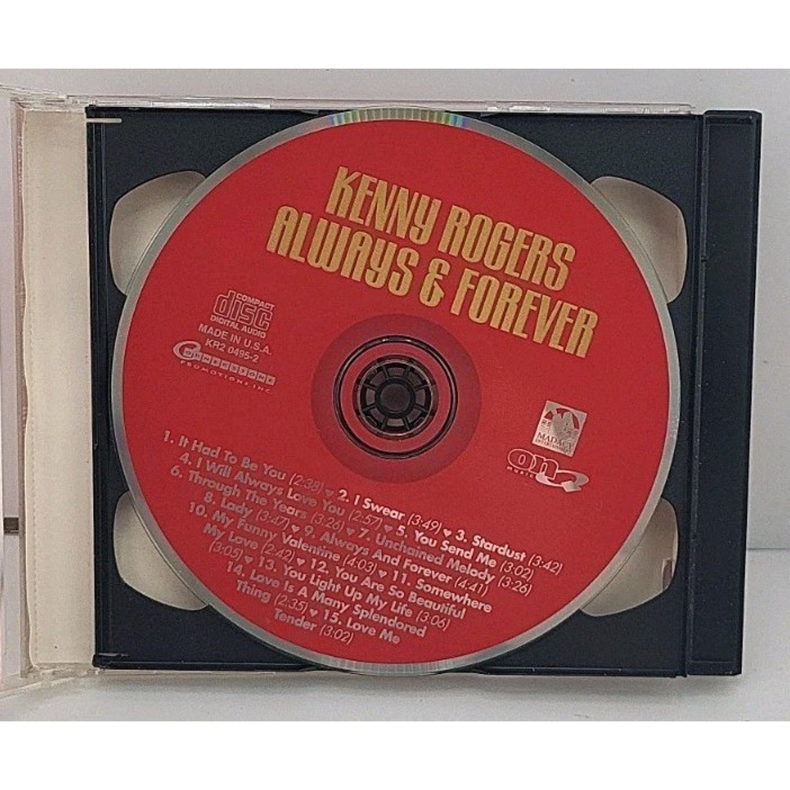 Always & Forever by Kenny Rogers (CD, 1999, 2 Discs, Madacy)
