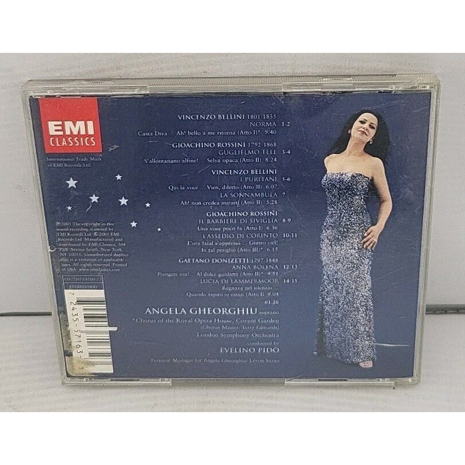 Casta Diva by Angela Gheorghiu (CD, 2001)