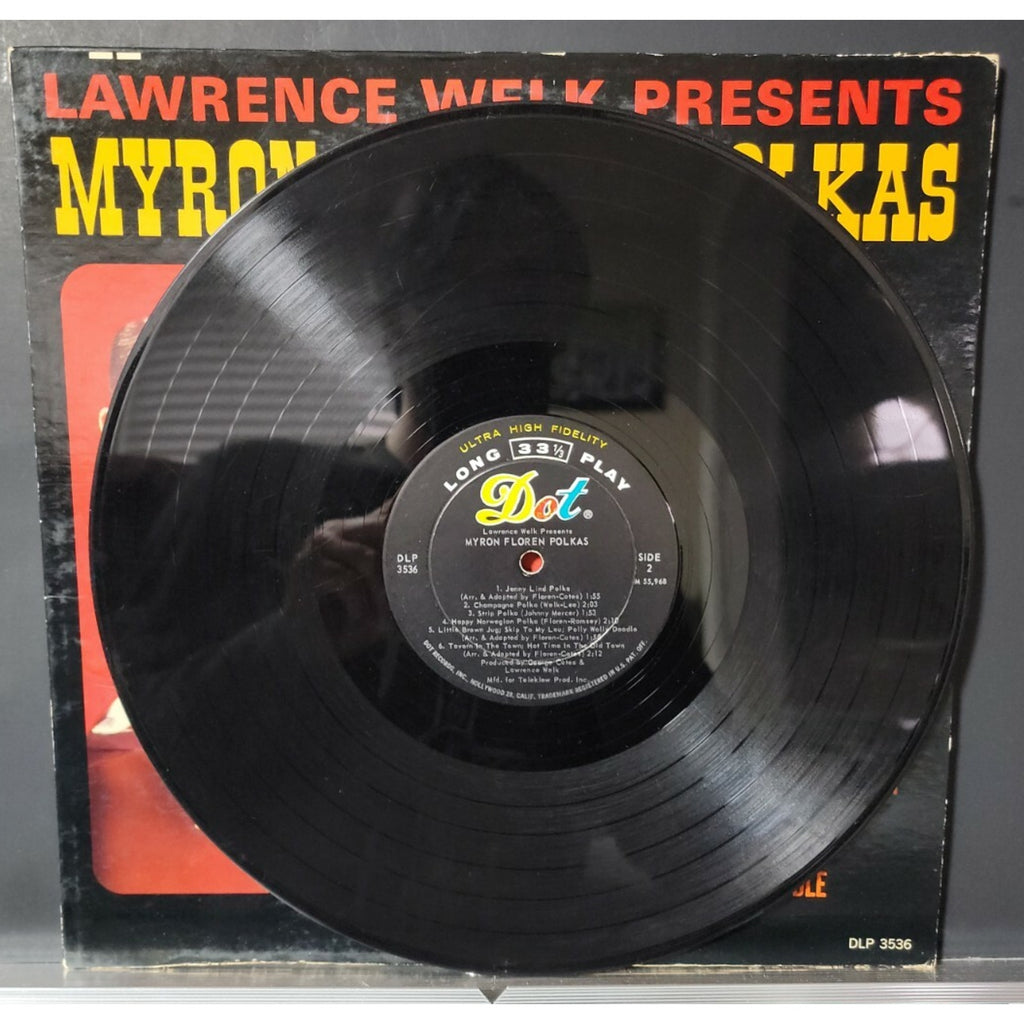 Myron Floren ‎– Lawrence Welk Presents Myron Floren Polkas (Vinyl)