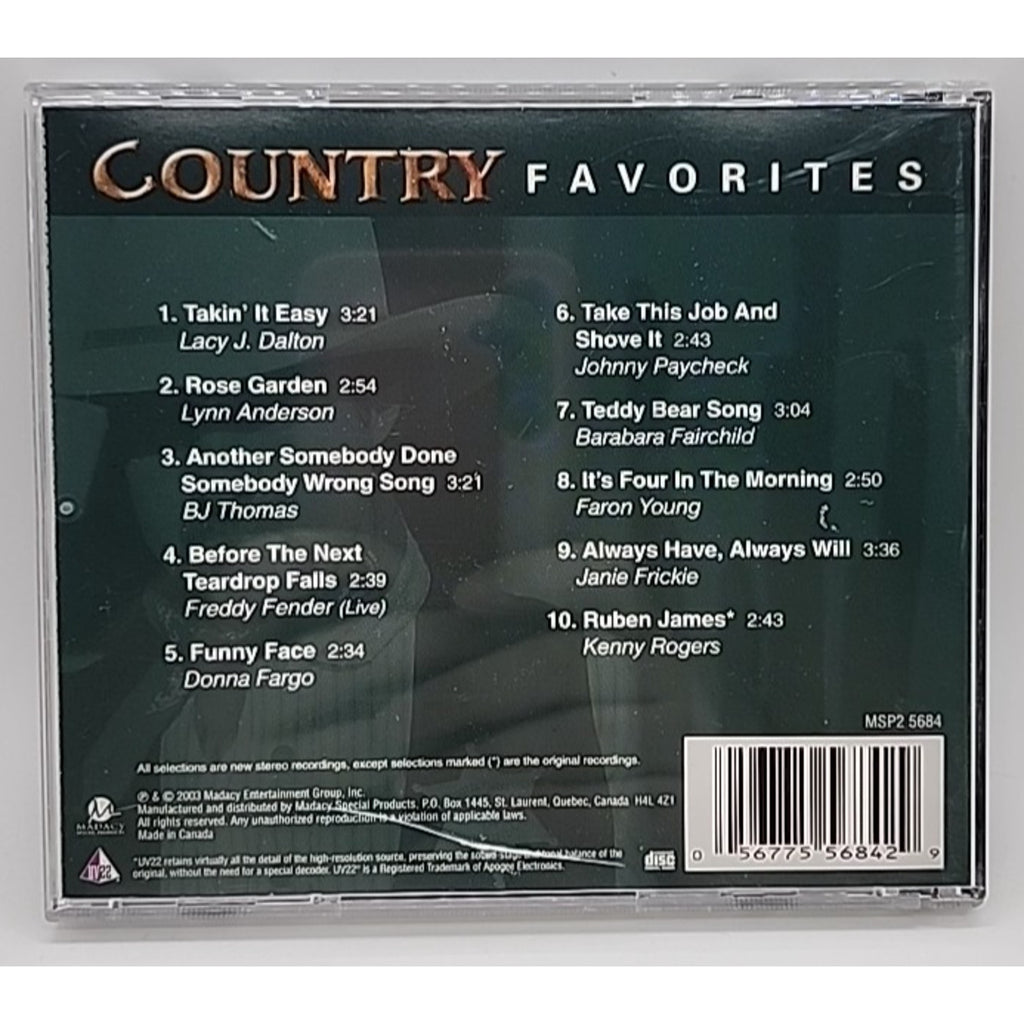 Country Favorites (CD)