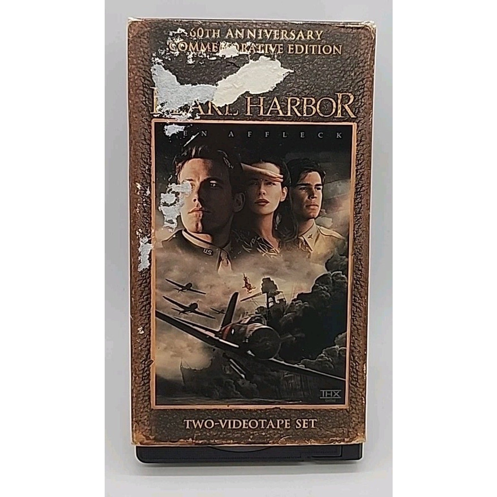 Pearl Harbor (VHS, 2001, 2-Tape Set, Pan Scan 60th Anniversary Commemorative)