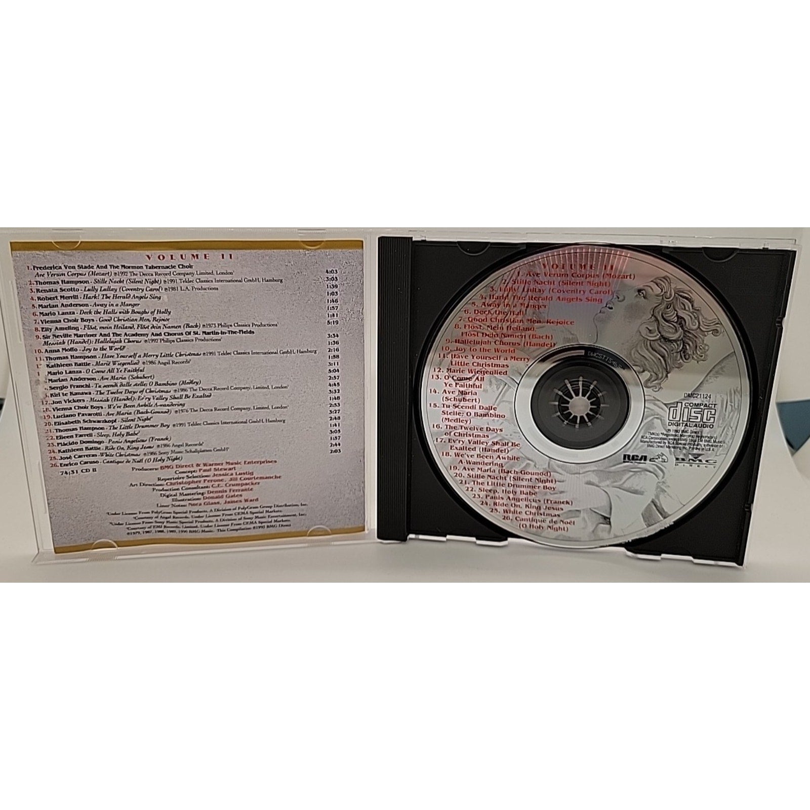 Great Voices Of Christmas Volume II 1993 CD