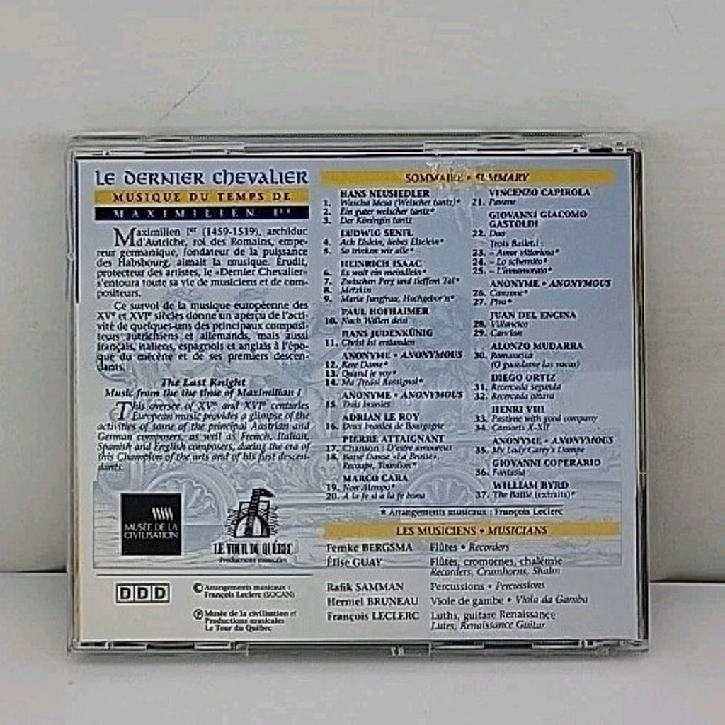 Le Dernier Chevalier CD