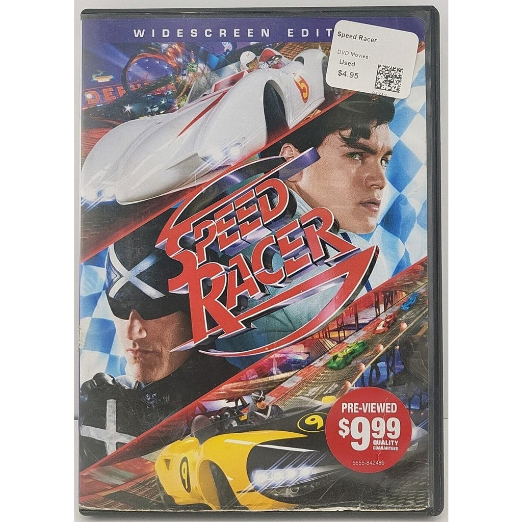 Speed Racer (DVD, 2008, Widescreen)