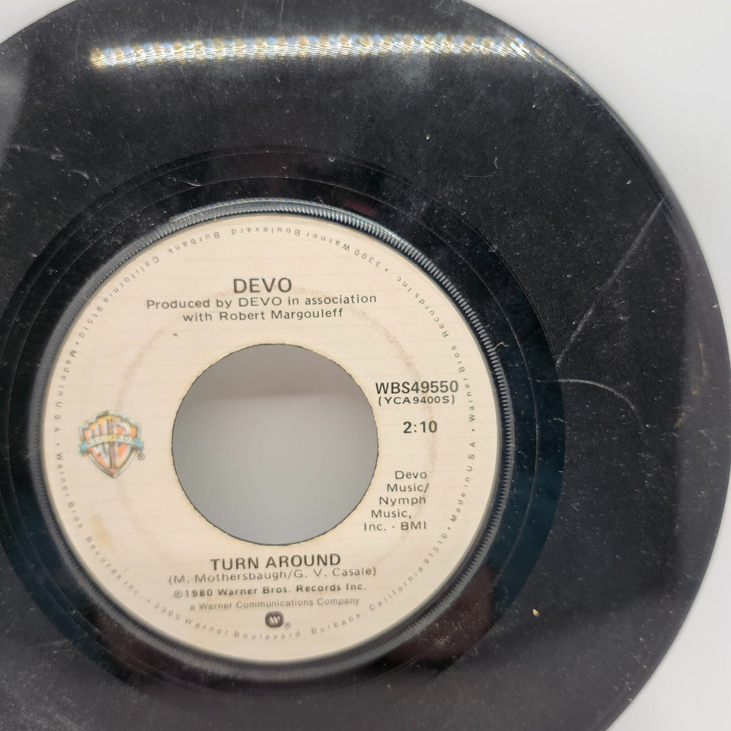 Whip It / Turn Around by M. Mothersbaugh (Record) - WBS49550