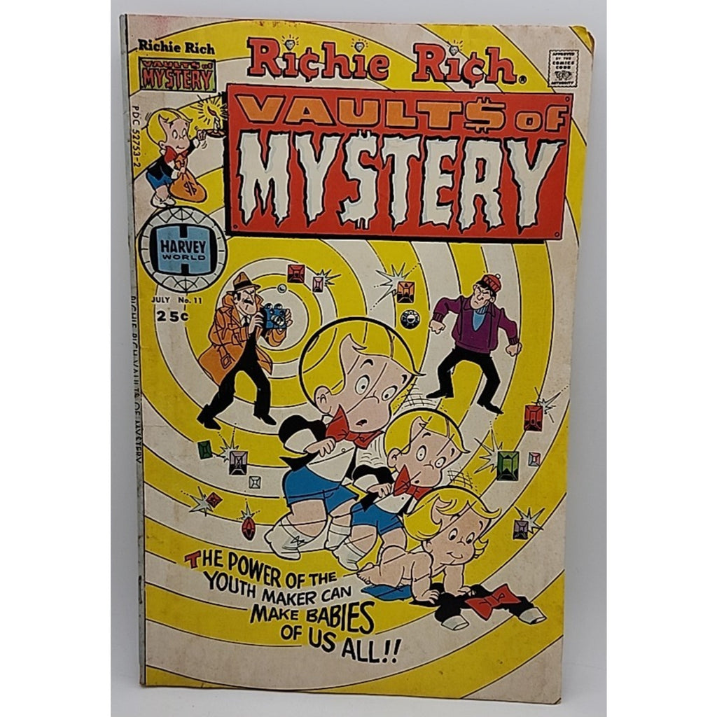 Richie Rich Vault of Mystery #11 1976 - Harvey - Comic Book