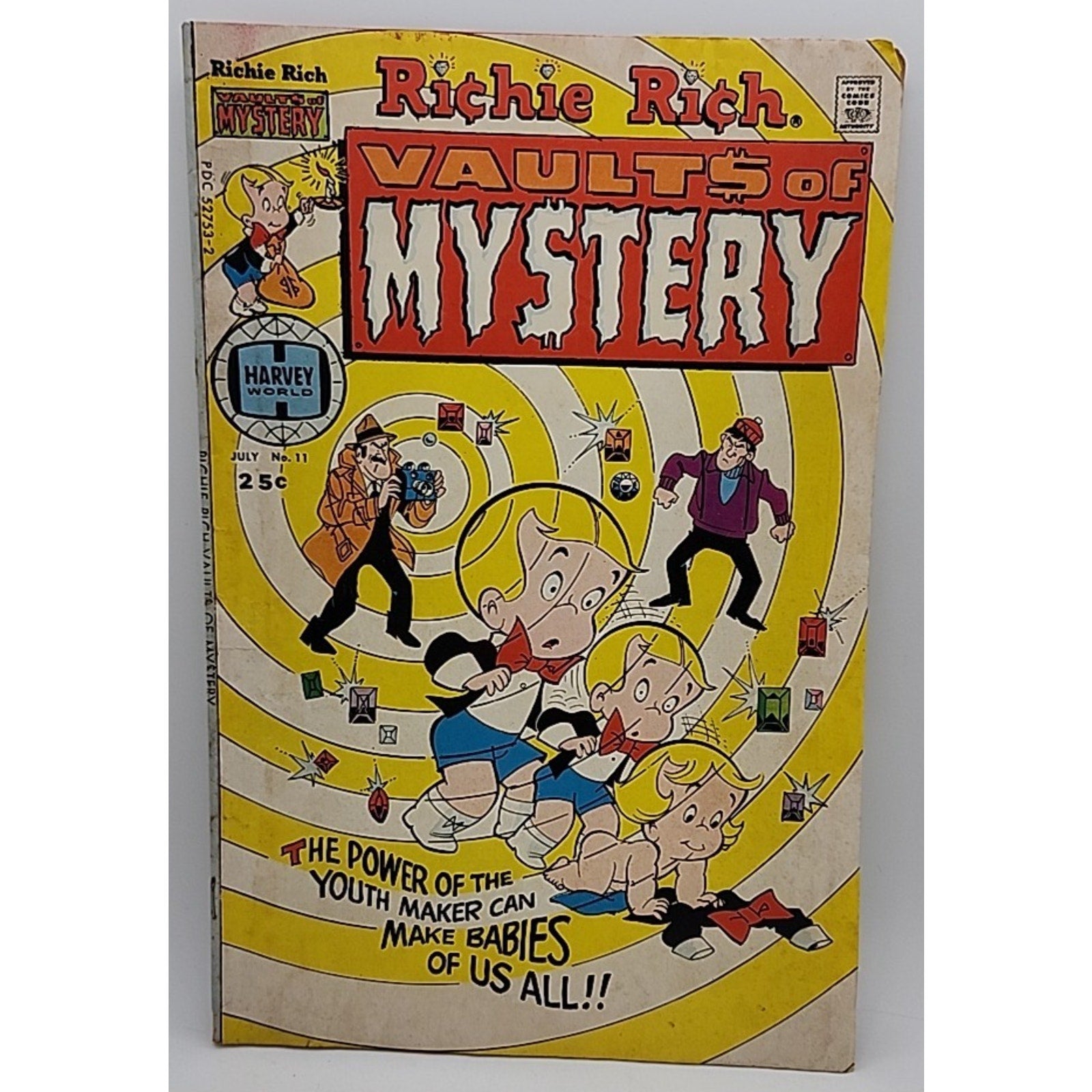 Richie Rich Vault of Mystery #11 1976 - Harvey - Comic Book
