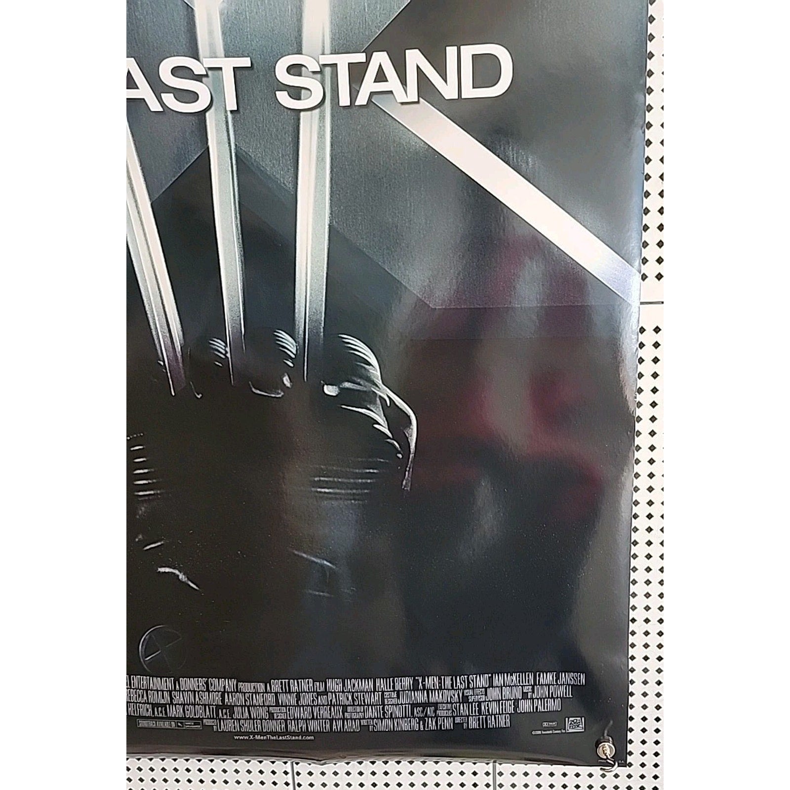 2006 One Sheet Movie Poster X-Men The Last Stand ~ DS 27x40