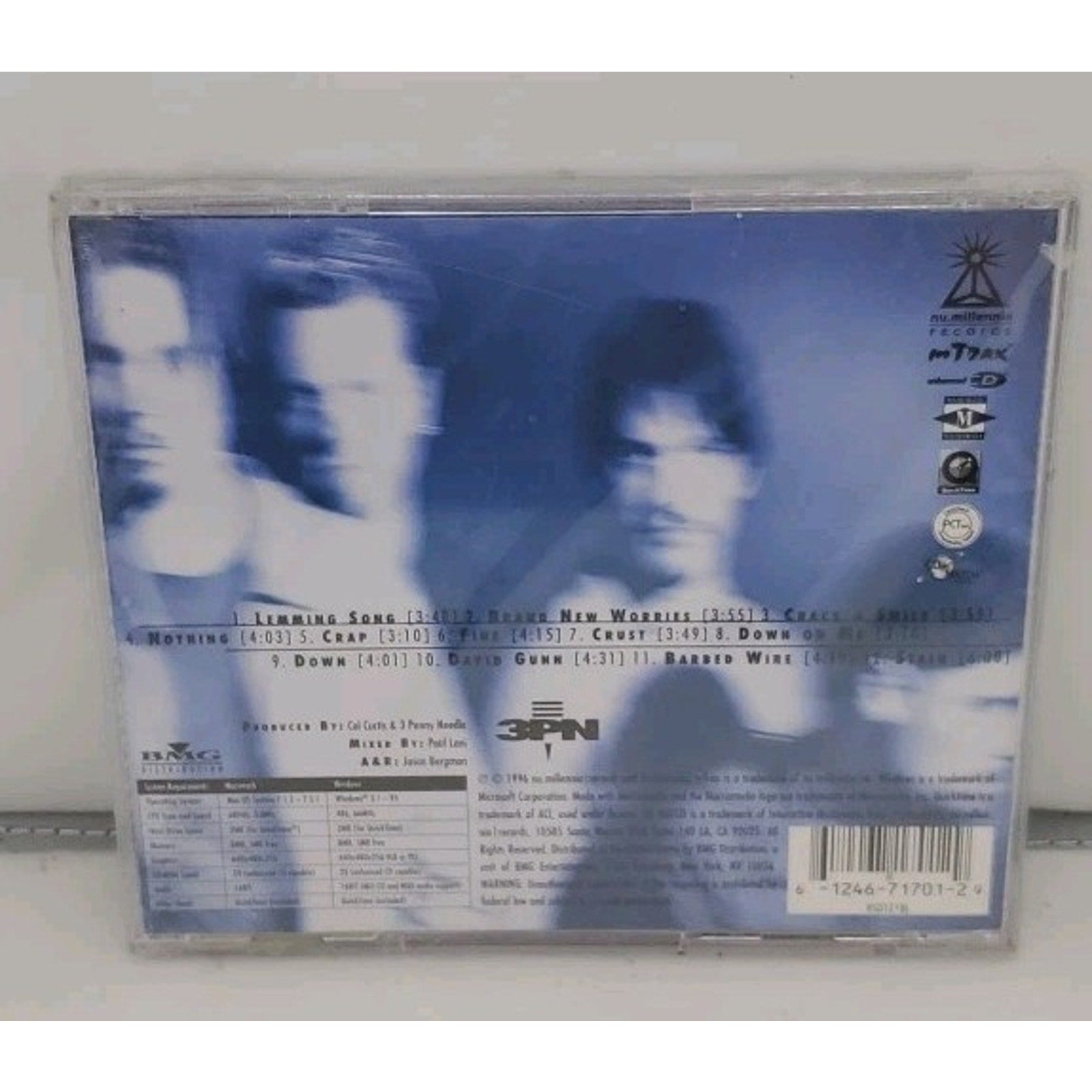 Brand New Worries 3 Penny Needle (CD) *Brand New*
